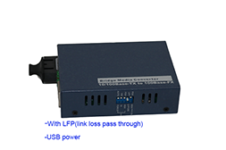 New product: 10/100M, 10/100/1000M USB powered Media Converter