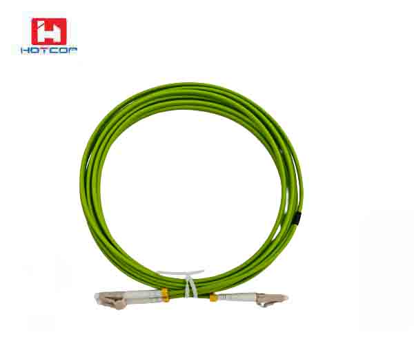 LC-LC 100G OM5 50/125 Multimode Wideband LSZH Duplex Fiber Patch Cable