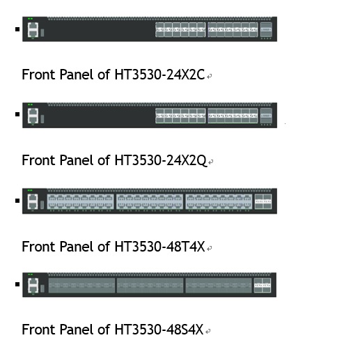 L3 Managed Switch with 10G/40G/100G fiber uplink switch